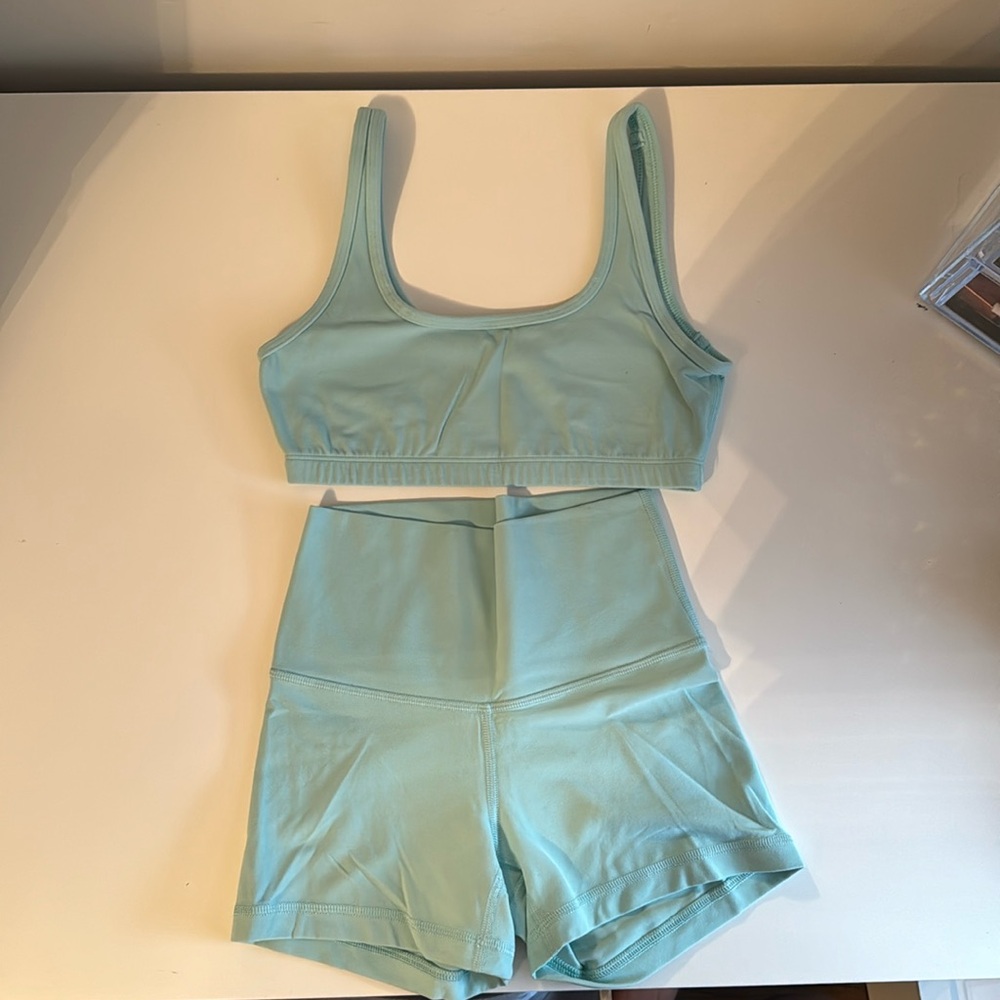 Artizia Butter Teal Workout Set
